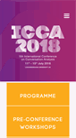 Mobile Screenshot of icca2018.org