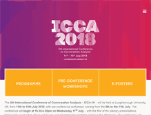 Tablet Screenshot of icca2018.org